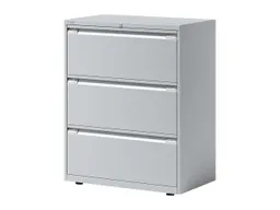 Bisley Bisley Registraturschrank 2-bahnig, 3 Schubladen lichtgrau – Produktbild 1 von 1