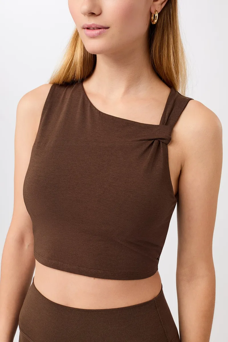 mandala MANDALA Damen vegan Top Serenity Wilderness, Braun, – Produktbild 2 von 2