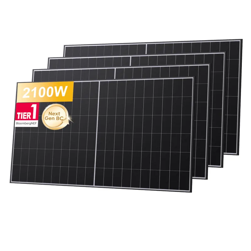 LONGi LONGi Hi-MO X10 525Wp BC Bifaziale Solarmodule für Balkonkraftwerke Photovoltaik Glas-Glas - 4 Stücke – Produktbild 1 von 1
