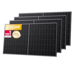 LONGi LONGi Hi-MO X10 525Wp BC Bifaziale Solarmodule für Balkonkraftwerke Photovoltaik Glas-Glas - 4 Stücke – Produktbild 1 von 1