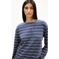 ARMEDANGELS ARMEDANGELS MARYNAA FINE STRIPE Damen Longsleeve aus Bio-Baumwoll Mix – Produktbild 1 von 1