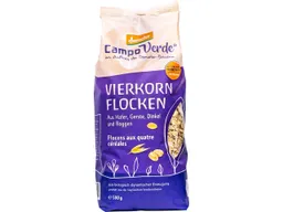 Campo Verde Campo Verde Bio-Vierkornflocken aus Hafer, Gerste, Dinkel und Roggen, 500 g – Produktbild 1 von 1