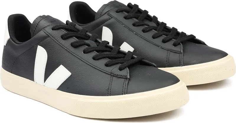 Veja Veja Sneakers Campo Weiß Schwarz - Größe 46, Schwarz, – Produktbild 4 von 5