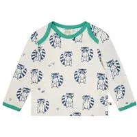 loud proud loud + proud Babys & Kinder Shirt langarm mit Druck, GOTS-zertifiziert, Ultramarine(blau), – Produktbild 1 von 1