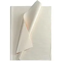 Fines Papeterie Fines Papeterie 50 Bögen Seidenpapier * in vielen Farben * zum Verpacken, Basteln, Einwickeln, Creme, – Produktbild 1 von 1