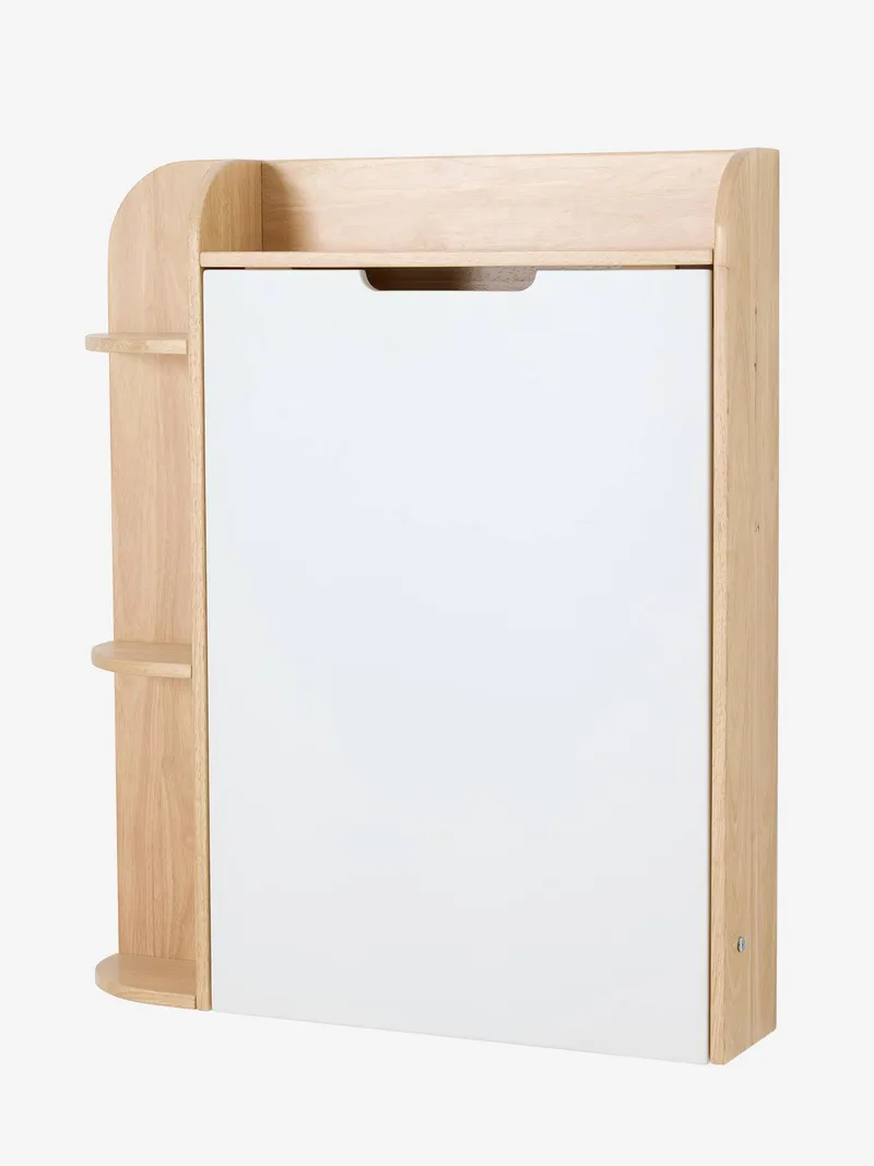 Vertbaudet Wandwickeltisch mit Stauraum, Braun, – Produktbild 3 von 4