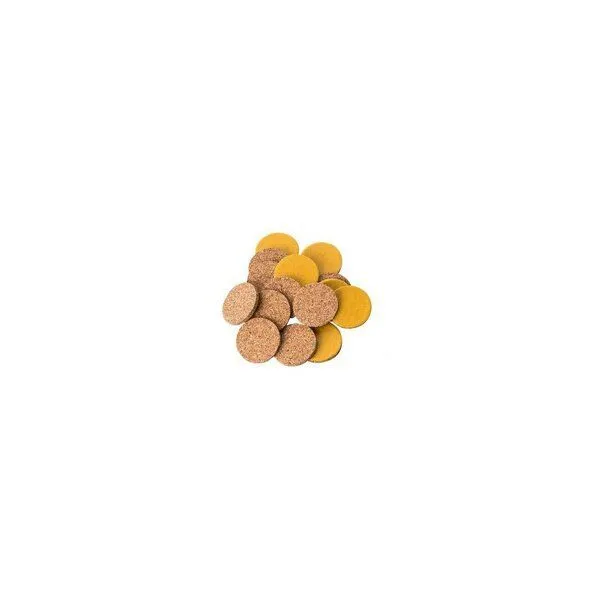Kork-Deko Kork-Deko Stuhlgleiter | Bodenschutz | aus KORK | drei Größen | RUND | 15er Pack – Produktbild 2 von 2