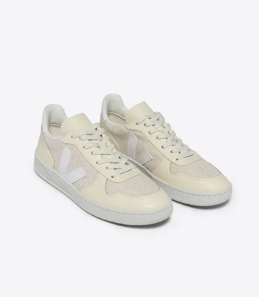 Veja Veja Sneaker Damen - V-10 J-Mesh, Natur (jute white multico), – Produktbild 3 von 4