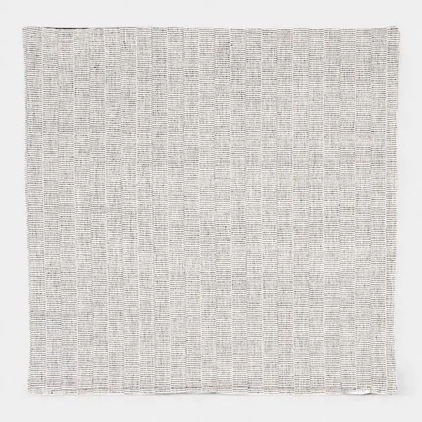 Dragolina Dragolina Kissenbezug- ca. 36x36cm mit Webstoffen der Pwo Karen, Anthrazit/creme, – Produktbild 3 von 3