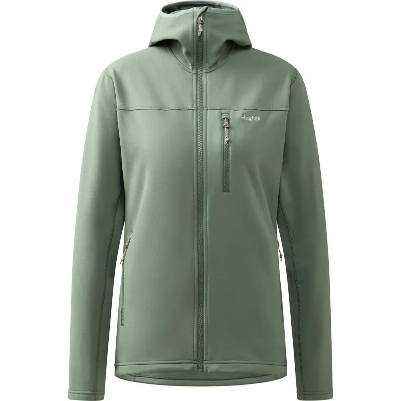 Haglöfs Wanderjacke mit Kapuze, Damen Haglöfs Rosson, Vert, – Produktbild 1 von 1