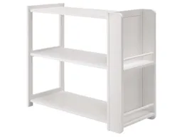 Infantil Infantil Kinderregal 'Montessori' B90xT38xH75cm, Bücherregal seitlich, Buche weiß – Produktbild 1 von 1