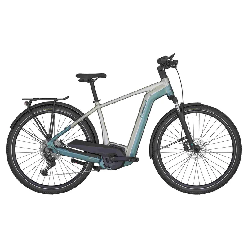 We Cycle Bergamont E-Horizon LTD Premium E-Bike Trekking Pedelec silberfarben/blau 2025 M (170-177 cm) | E-Trekkingbikes – Produktbild 1 von 1