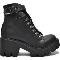 Altercore Altercore Damen vegan Stiefel Enid, Schwarz, – Produktbild 2 von 3