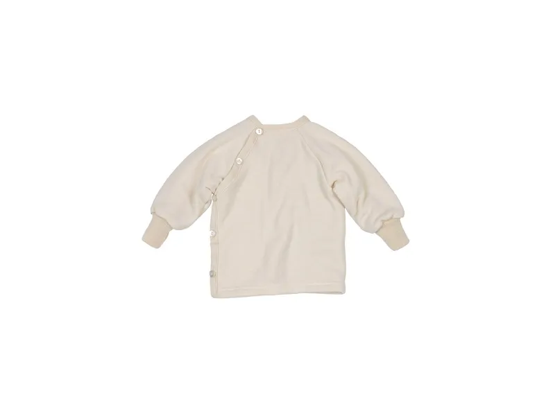 Reiff Strickwaren Reiff Strickwaren Baby Jacke Schlüttli Wolle Seide Frottee, Natur, – Produktbild 1 von 1