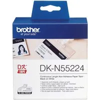 Brother Brother Endlospapierrolle "DK-N55224" nicht klebend, weiß 54 mm – Produktbild 1 von 1
