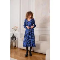 WiDDA WiDDA Damen vegan Kleid Lubina Blue Bubble – Produktbild 1 von 1