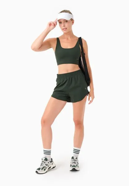ORGANICATION ORGANICATION SELENNA | Shorts aus recyceltem Polyamid, Amazonas green, – Produktbild 1 von 4
