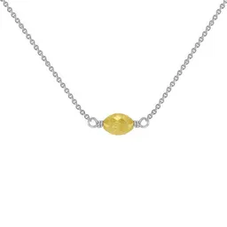 Eppi Eppi Goldener Choker mit gelbem Diamant Melodei – Produktbild 1 von 1