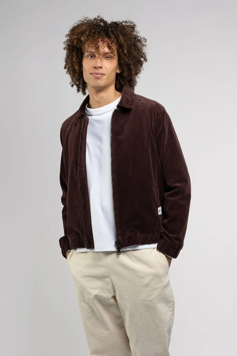 Côtelé Côtelé Herren vegan Jacke Isaac, Braun, – Produktbild 2 von 2