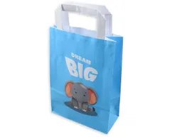 Elco ELCO Papier-Tragetasche "Elefant" 26 x 18 x 8 cm, 50 Stk. – Produktbild 1 von 1