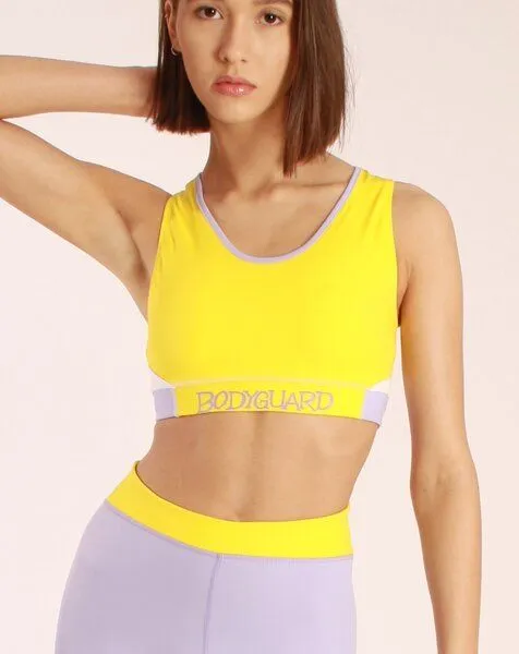 Bodyguard Bodyguard Sports Bra - Eyemouth, Gelb, – Produktbild 3 von 4