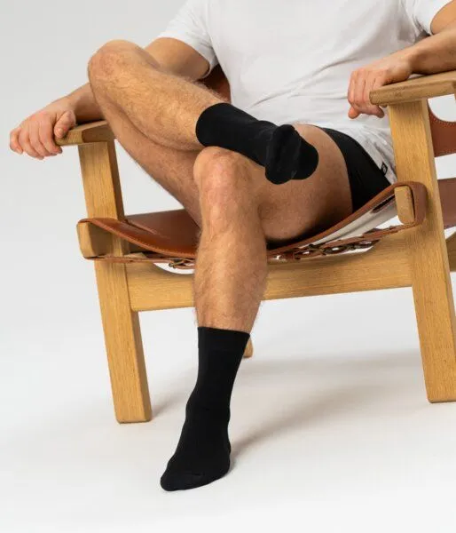 Copenhagen Bamboo 7 Paar schwarze Bambussocken (niedrig geschnitten) – Produktbild 2 von 4