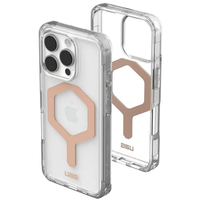 Urban Armor Gear MagSafe-Hülle für Apple iPhone 16 Pro, Urban Armor Gear, Plyo, Roségold – Produktbild 1 von 1