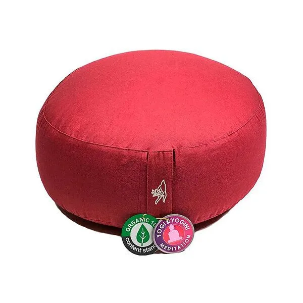Just Be Just Be Meditationskissen, Rot, – Produktbild 1 von 2