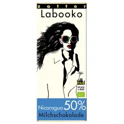 Zotter Milchschokolade mit 50% Kakao aus Nicaragua – Produktbild 1 von 1
