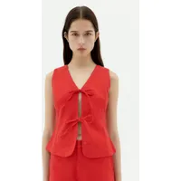 thinking mu Thinking MU Damen vegan Oberteil Elise Rot – Produktbild 1 von 1