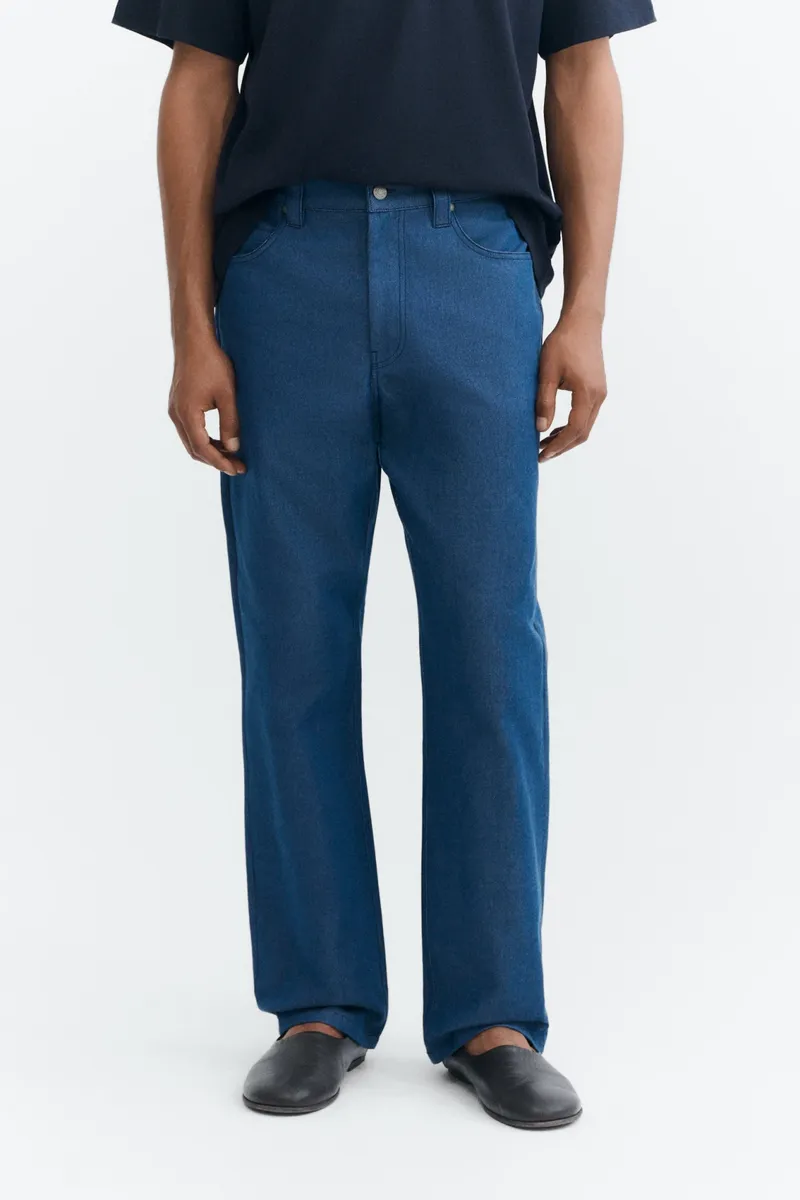 thinking mu Thinking MU Herren vegan Jeans Mit Geradem Bein David Naturfarben Indigo, Blau, – Produktbild 2 von 2
