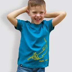little kiwi little kiwi Kinder T-Shirt, "Moin Moin", Ocean Depth – Produktbild 1 von 1