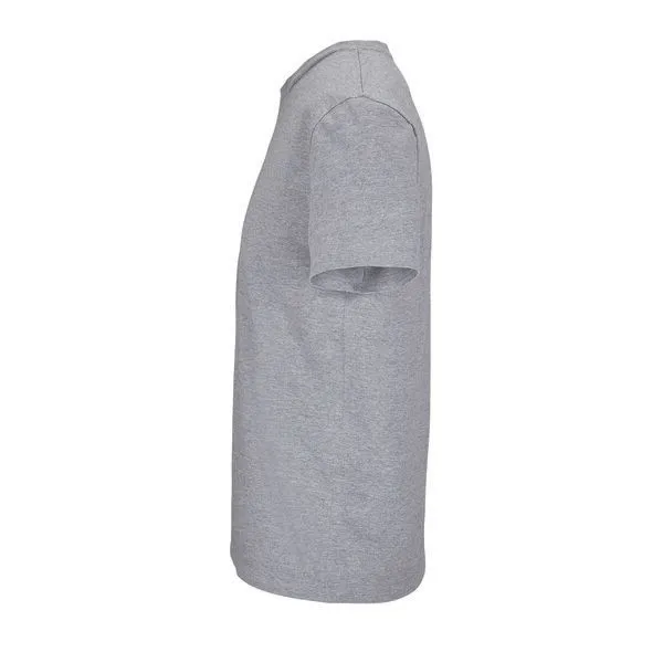 Sol's Sol's Unisex Bio Baumwolle in Umstellung T-Shirt Rundhals 27 verschiedene Farben, Grau (melange), – Produktbild 3 von 3