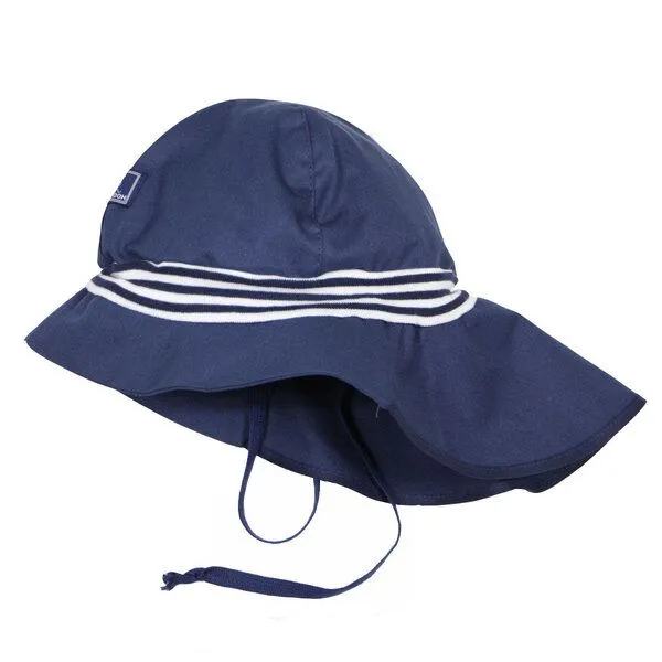 Pickapooh Pickapooh Baby Sonnenhut Feuerwehr Strick mit UV-Schutz, Marine, – Produktbild 1 von 2