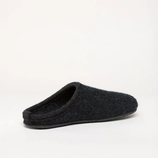 Gottstein Gottstein Filz-Hausschuh Alpine Light - Damen & Herren Pantoffel aus 100% Schurwolle, Schwarz, – Produktbild 4 von 4