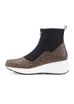 Lascana Stiefelette leo/schwarz – Produktbild 1 von 1