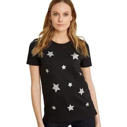 People Tree People Tree Damen-T-Shirt Scatterd Stars Tee – Produktbild 1 von 1