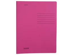Falken Falken Schnellhefter DIN A4 aus Recyclingkarton 240 g/m², intensiv fuchsia – Produktbild 1 von 1