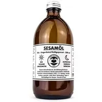 Two Hands BIO Two Hands BIO Sesamöl - Bio - Vegan - Kaltgepresst - 500 ml – Produktbild 1 von 1