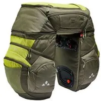 Vaude Vaude Hinterradtaschen Karakorum Pro, Black/carmine, – Produktbild 4 von 5