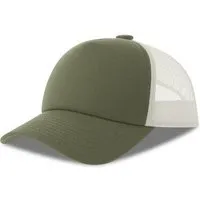 Atlantis Headwear Atlantis Headwear Damen / Herren Trucker Cap Cappy Kappe mehrfarbig Basecap, Olive, – Produktbild 1 von 1