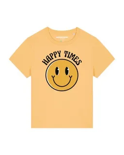 watapparel watapparel T-Shirt Frauen Happy times smiley emoji – Produktbild 1 von 1