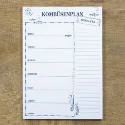 Bow & Hummingbird Bow & Hummingbird Block Kombüsenplan – Produktbild 1 von 1