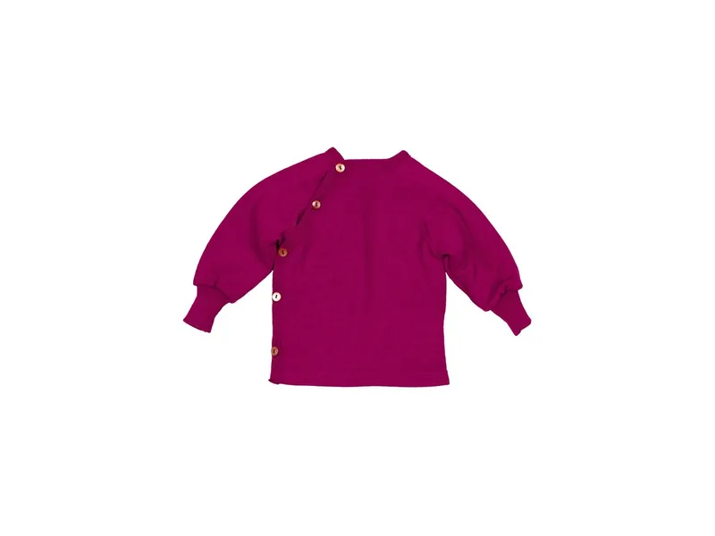 Reiff Strickwaren Reiff Strickwaren Baby Jacke Schlüttli Wolle Seide Frottee, Rot, – Produktbild 1 von 2
