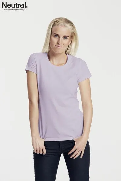 Neutral® - 3FREUNDE Neutral® - 3FREUNDE Frauen Fit T-Shirt, Dustypurple, – Produktbild 3 von 3