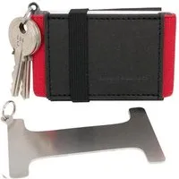 ANDERS & KOMISCH ANDERS & KOMISCH Kleines Portemonnaie mit Schlüsselanhänger für 1-3 Schlüssel, Rot, – Produktbild 1 von 2