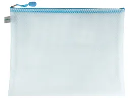 FolderSys FolderSys Kleinkram-Beutel "Candy Bag" mit RV, DIN A4, EVA, pastell blau transparent – Produktbild 1 von 1