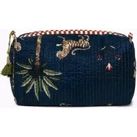 KIKOONI KIKOONI handgefertigte Kosmetiktasche "Savanna Stories", Savanna stories by night, – Produktbild 1 von 2