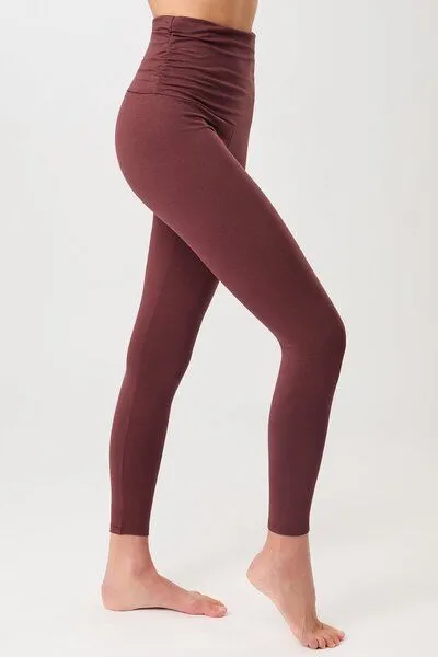 mandala Mandala Pilates Tights, Rosewood (rot), – Produktbild 2 von 4