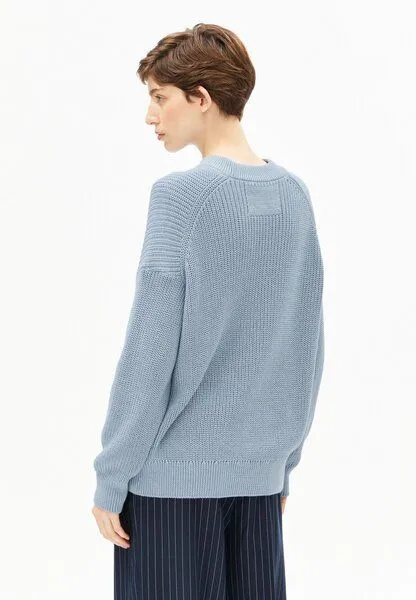 ARMEDANGELS ARMEDANGELS VANISÉ Damen Pullover aus Bio-Baumwolle, Blue glow-dark blue glow, – Produktbild 2 von 4